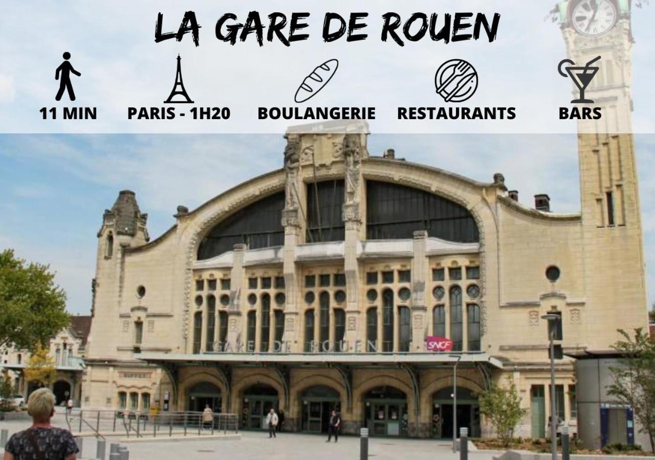 Cosyappart - Le Saint Ouen Appartement Rouen Buitenkant foto